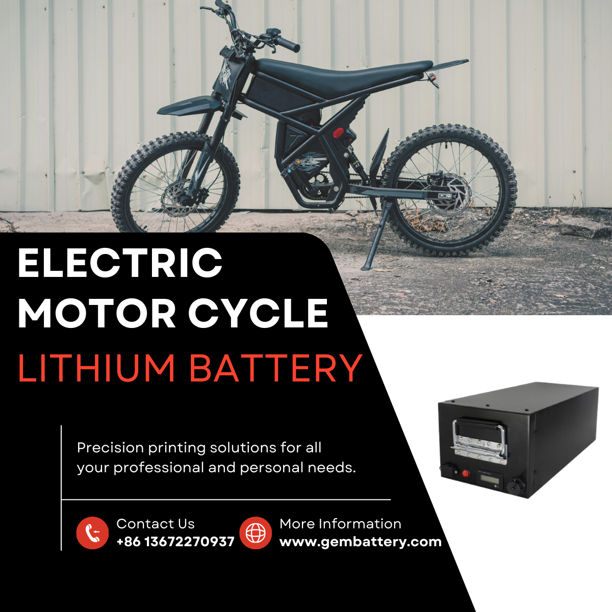 Image showcasing News-GEMFG Electric Motorcycle Lithium Battery Solutions: Advanced ...